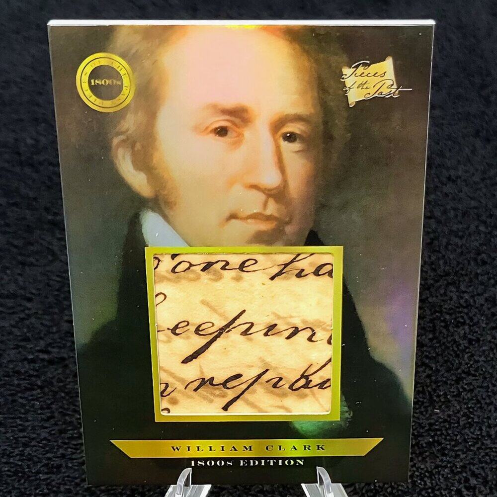 Authentic William Clark Explorer Oregon Trail Handwriting Relic Piece of History